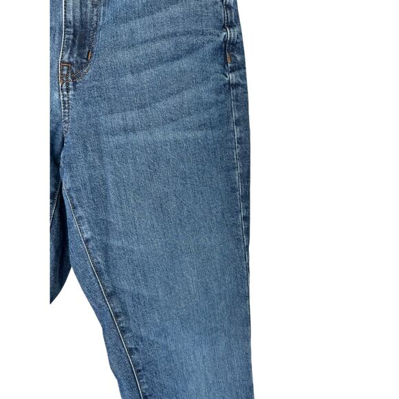 Madewell Rossie Wash The High-Rise Slim Boyjean Straight Leg Jean Size 24 - Picture 8 of 14